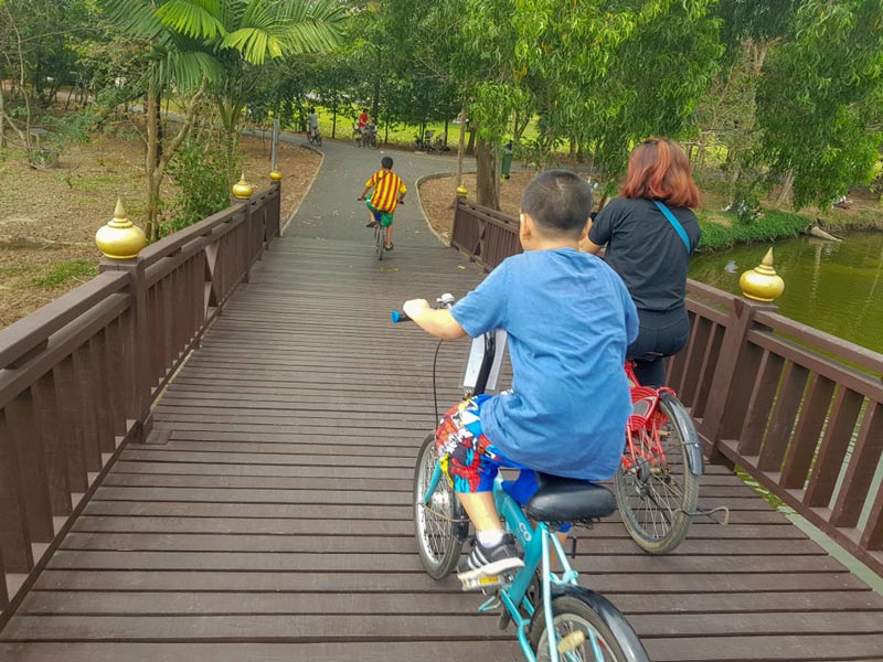 พาลูกเที่ยว บางกะเจ้า จังหวัดสมุทรปราการ