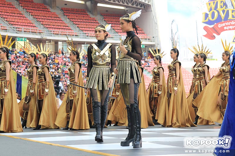 ขบวนพาเหรด งานบอล ช่อง 3 ขบวนพาเหรด งานบอล ช่อง 3