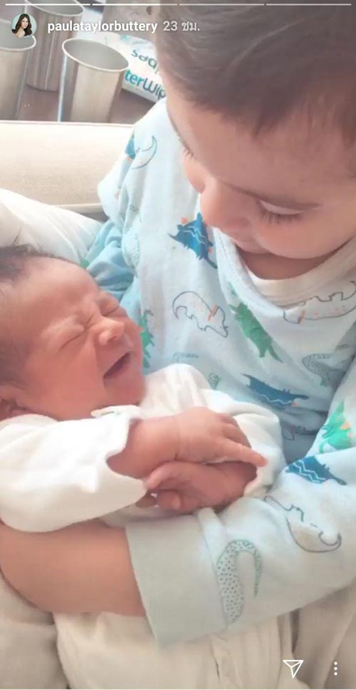 น้องลูก้า น้องเอลล่า ลูก พอลล่า เทเลอร์ น้องลูก้า น้องเอลล่า ลูก พอลล่า เทเลอร์
