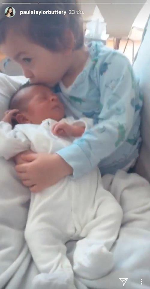 น้องลูก้า น้องเอลล่า ลูก พอลล่า เทเลอร์ น้องลูก้า น้องเอลล่า ลูก พอลล่า เทเลอร์