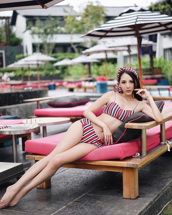 จินนี่ เขริกา ชุดว่ายน้ำ จินนี่ เขริกา ชุดว่ายน้ำ