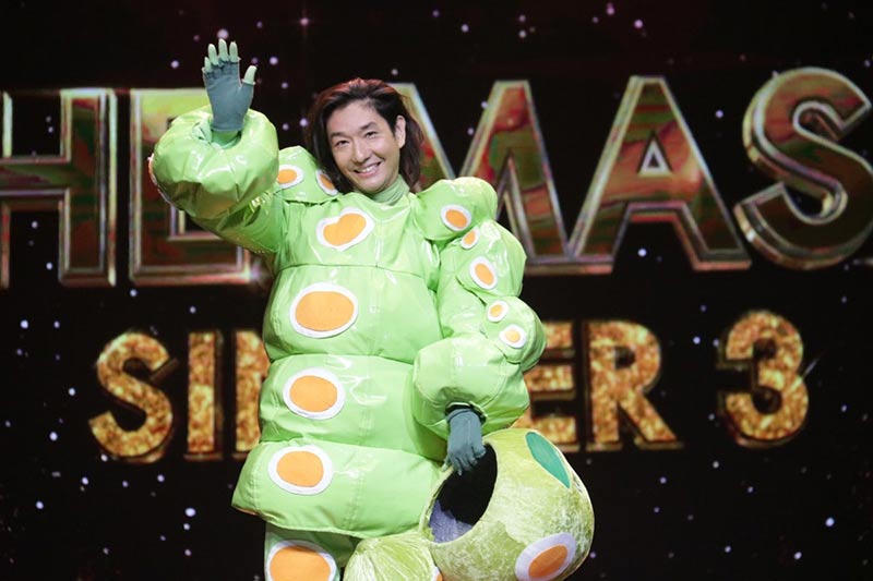 บอย พีชเมกเกอร์ หน้ากากหนอนชาเขียว บอย พีชเมกเกอร์ หน้ากากหนอนชาเขียว