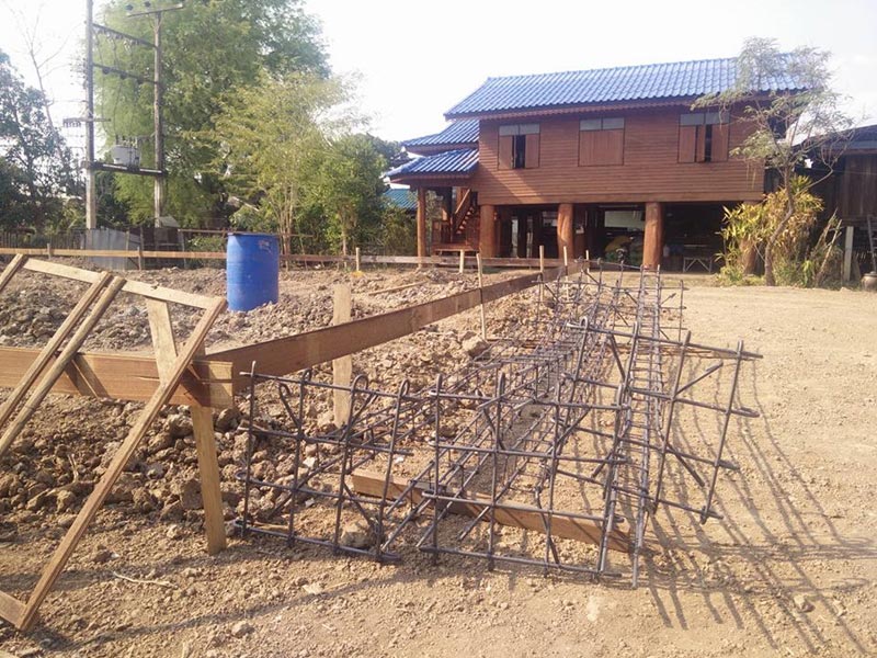 บ้านครึ่งปูนครึ่งไม้ 2 ชั้น บ้านครึ่งปูนครึ่งไม้ 2 ชั้น