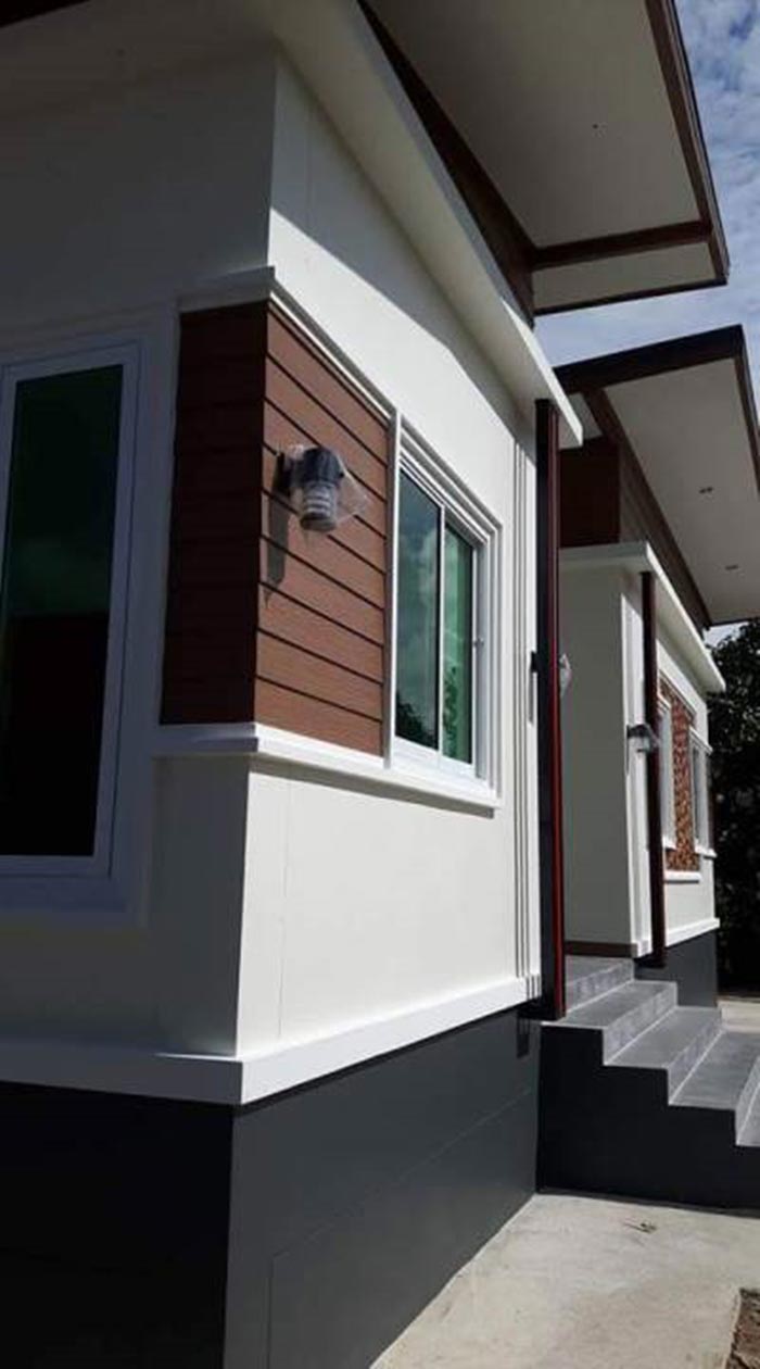 รีวิวสร้างบ้านชั้นเดียว รีวิวสร้างบ้านชั้นเดียว