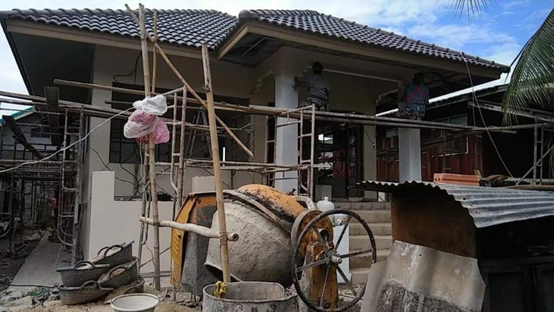 บ้านชั้นเดียวยกสูง บ้านชั้นเดียวยกสูง