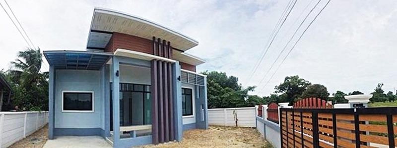 บ้านเดี่ยวชั้นเดียว บ้านเดี่ยวชั้นเดียว