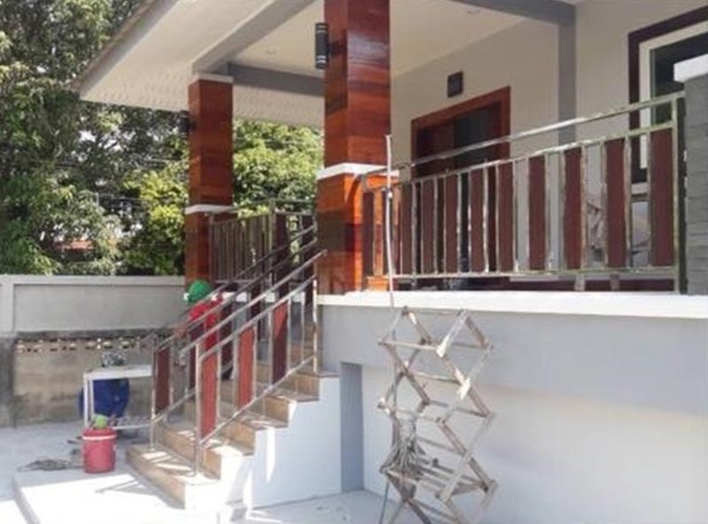 สร้างบ้านชั้นเดียว 2 ห้องนอน 2 ห้องน้ำ สร้างบ้านชั้นเดียว 2 ห้องนอน 2 ห้องน้ำ