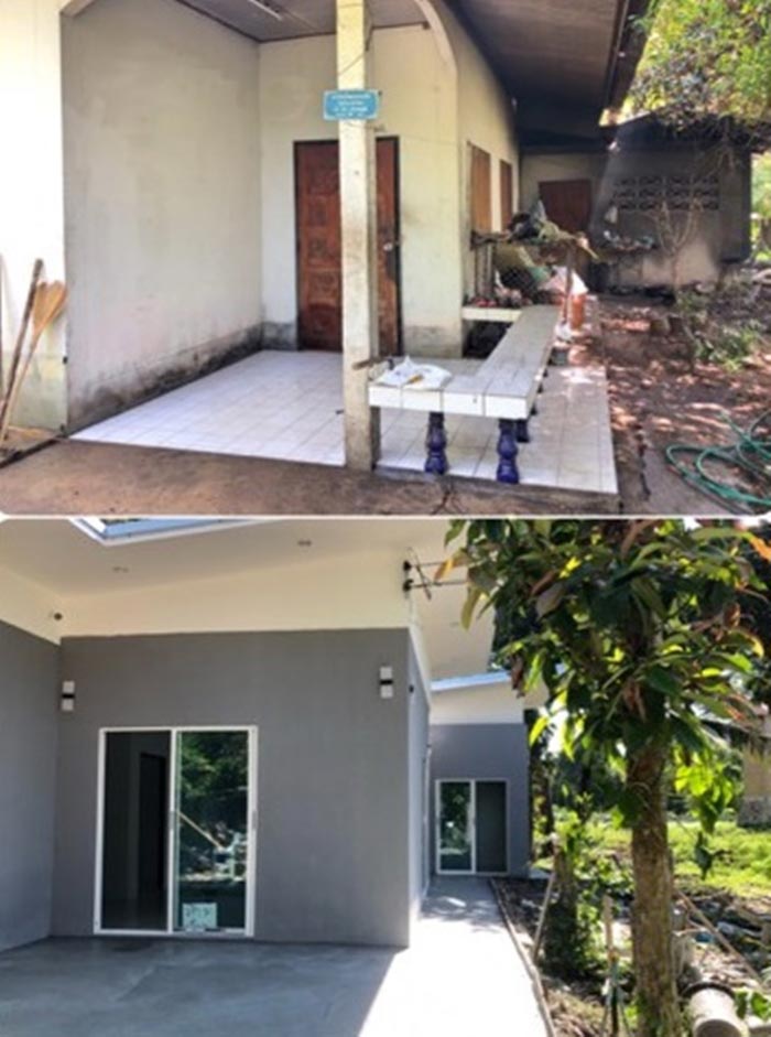 รีโนเวทบ้านชั้นเดียว รีโนเวทบ้านชั้นเดียว