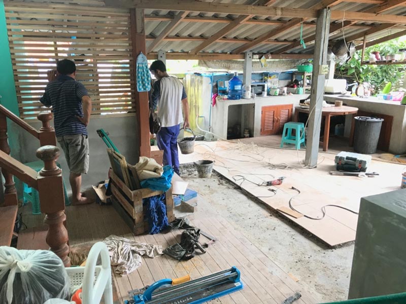 รีโนเวทห้องครัวแบบประหยัด รีโนเวทห้องครัวแบบประหยัด