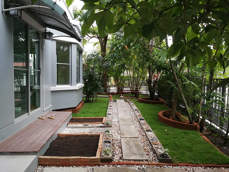 จัดสวนแบบประหยัด จัดสวนแบบประหยัด