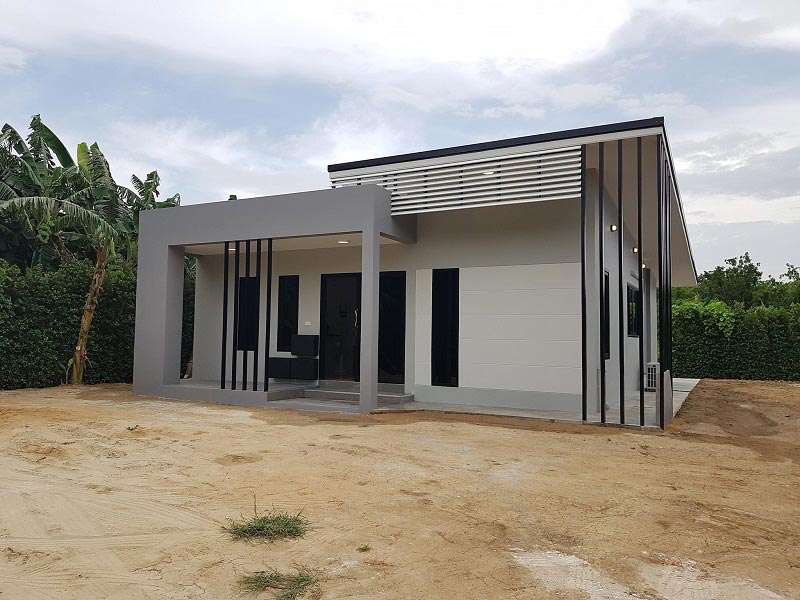 แบบบ้านชั้นเดียวโมเดิร์น แบบบ้านชั้นเดียวโมเดิร์น