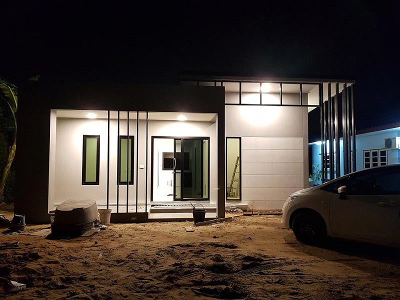 แบบบ้านชั้นเดียวโมเดิร์น แบบบ้านชั้นเดียวโมเดิร์น