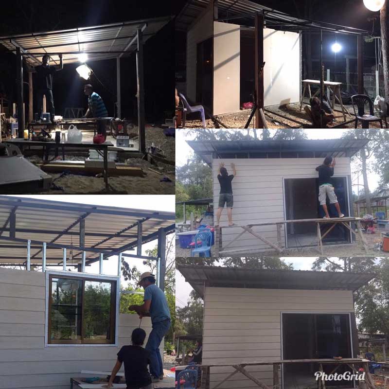 บ้านชั้นเดียว 1 ห้องนอน 1 ห้องน้ำ บ้านชั้นเดียว 1 ห้องนอน 1 ห้องน้ำ