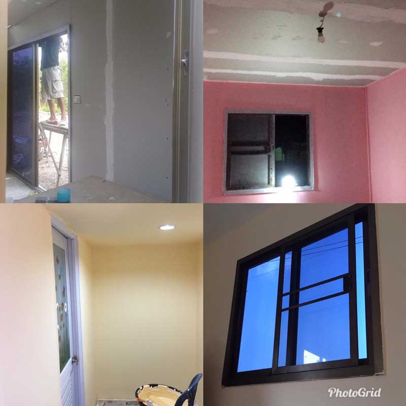 บ้านชั้นเดียว 1 ห้องนอน 1 ห้องน้ำ บ้านชั้นเดียว 1 ห้องนอน 1 ห้องน้ำ