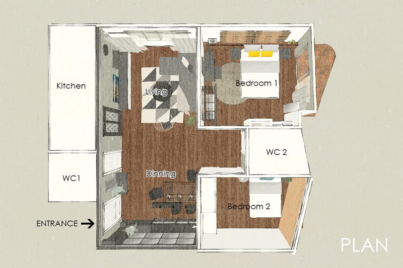 รีโนเวทคอนโด 2 ห้องนอน รีโนเวทคอนโด 2 ห้องนอน