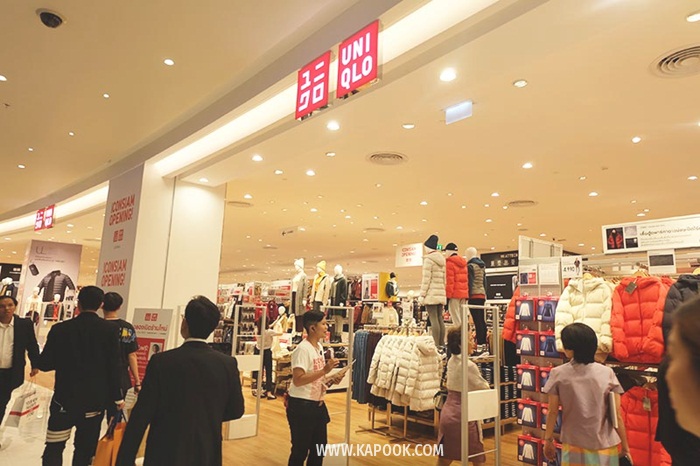 ไอคอนสยาม Uniqlo ไอคอนสยาม