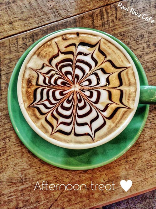ร้านกาแฟริมน้ำ กาญจนบุรี RAVI RIVA CAFÉ