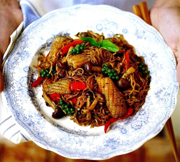 6 สูตรอาหารมังสวิรัติเมนูเส้น 6 สูตรอาหารมังสวิรัติเมนูเส้น