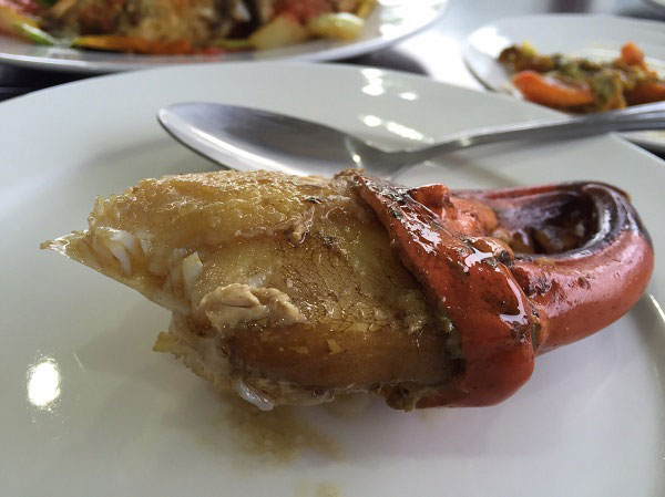 ปูไข่ผัดมะนาว ปูไข่ผัดมะนาว