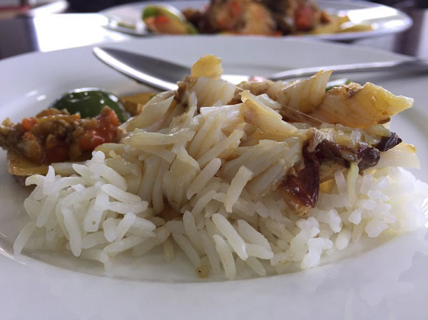 ปูไข่ผัดมะนาว ปูไข่ผัดมะนาว