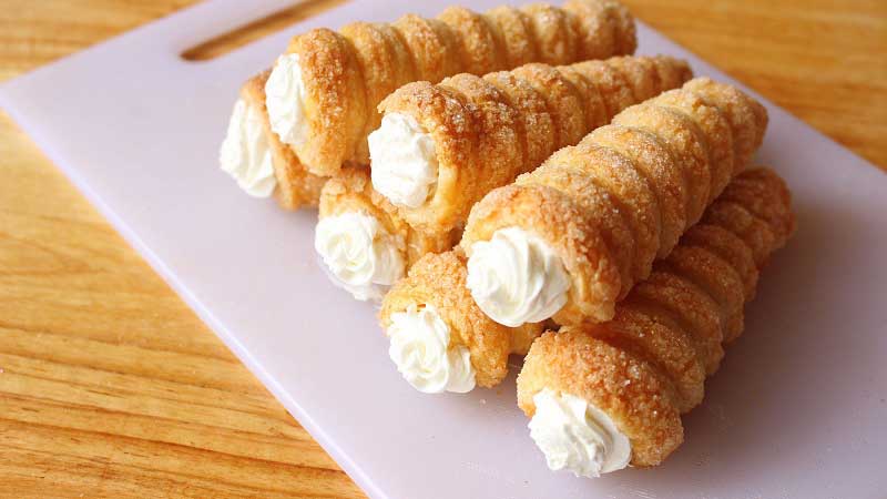 ครีมฮอร์นไส้ครีมเนย ครีมฮอร์นไส้ครีมเนย