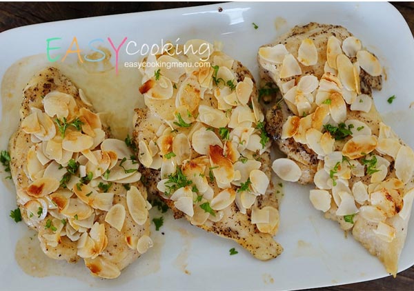 อกไก่อัลมอนด์ อกไก่อัลมอนด์