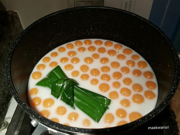 บัวลอยมันส้ม บัวลอยมันส้ม