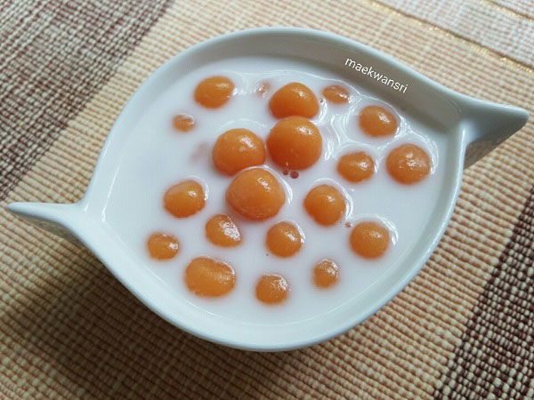 บัวลอยมันส้ม บัวลอยมันส้ม