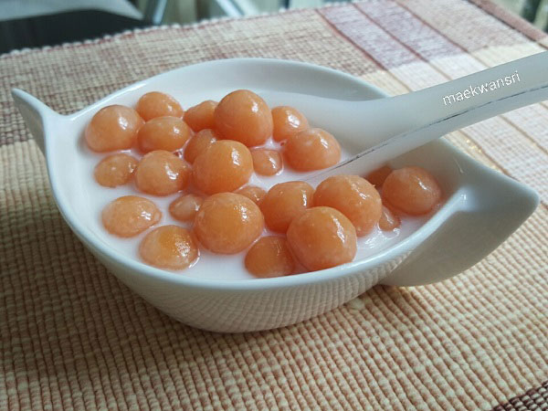 บัวลอยมันส้ม บัวลอยมันส้ม