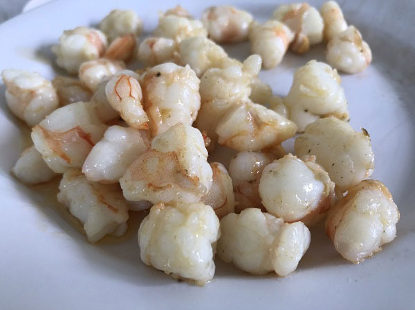 เนื้อกุ้งผัดพริกขี้หนู เนื้อกุ้งผัดพริกขี้หนู