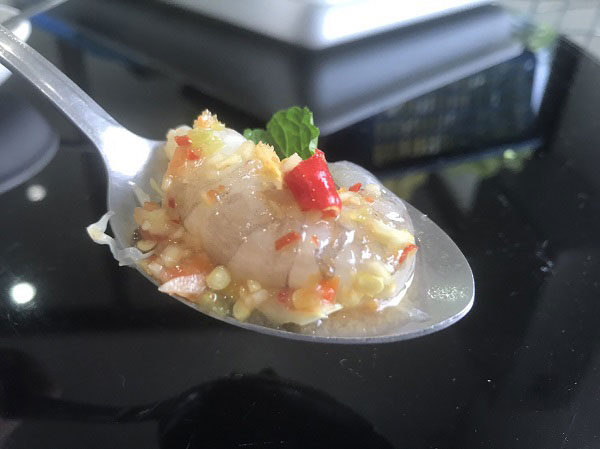 กุ้งแช่น้ำปลา กุ้งแช่น้ำปลา