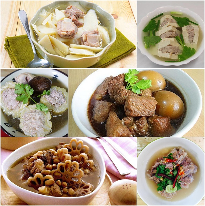 10 เมนูหมูต้ม 10 เมนูหมูต้ม