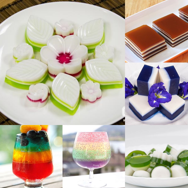 7 วิธีทำวุ้นชั้น วุ้นสลับสี 7 วิธีทำวุ้นชั้น วุ้นสลับสี