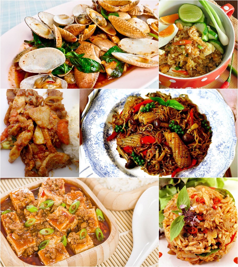 7 เมนูผัดพริกเผา 7 เมนูผัดพริกเผา