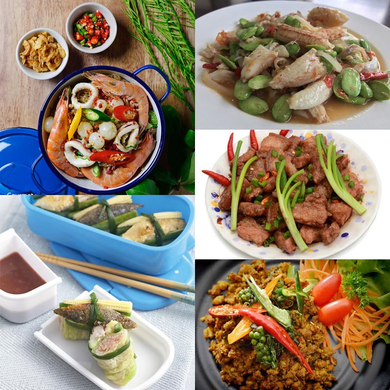 8 เมนูผัดกะปิ 8 เมนูผัดกะปิ