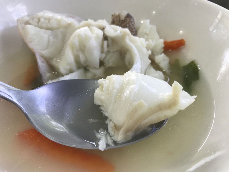ต้มยำปลาเก๋าน้ำใส ต้มยำปลาเก๋าน้ำใส