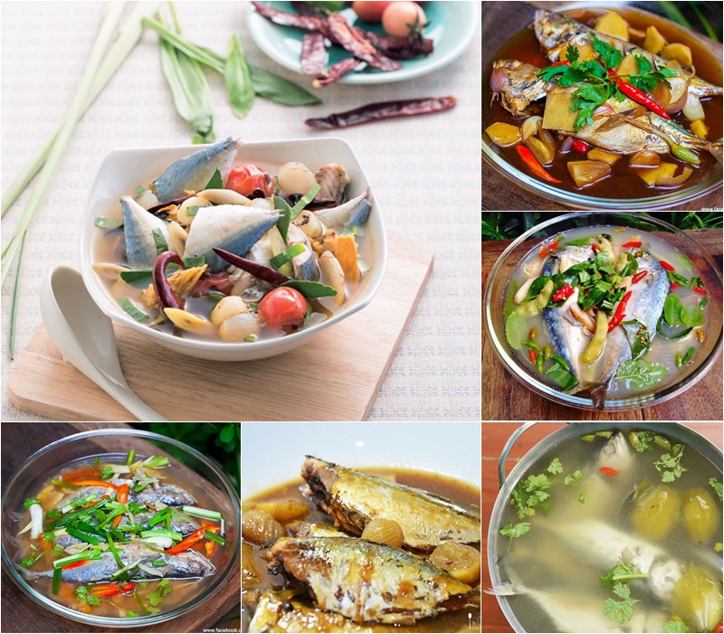 6 สูตรทำปลาทูต้ม 6 สูตรทำปลาทูต้ม