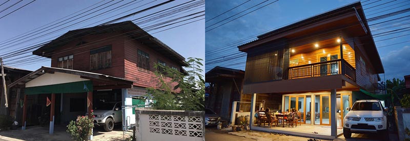 รีโนเวทบ้านครึ่งปูนครึ่งไม้ รีโนเวทบ้านครึ่งปูนครึ่งไม้