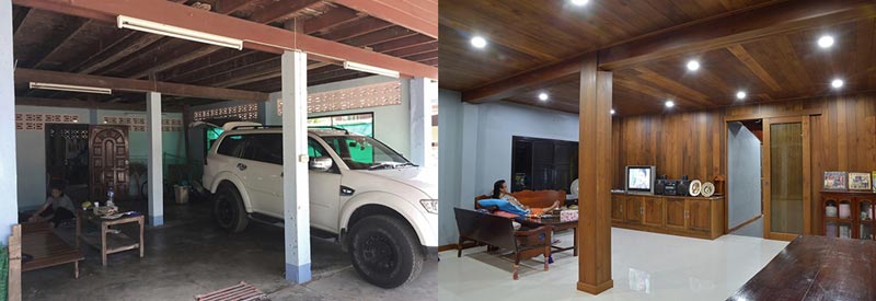 รีโนเวทบ้านครึ่งปูนครึ่งไม้ รีโนเวทบ้านครึ่งปูนครึ่งไม้