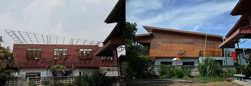 รีโนเวทบ้านครึ่งปูนครึ่งไม้ รีโนเวทบ้านครึ่งปูนครึ่งไม้