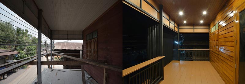รีโนเวทบ้านครึ่งปูนครึ่งไม้ รีโนเวทบ้านครึ่งปูนครึ่งไม้