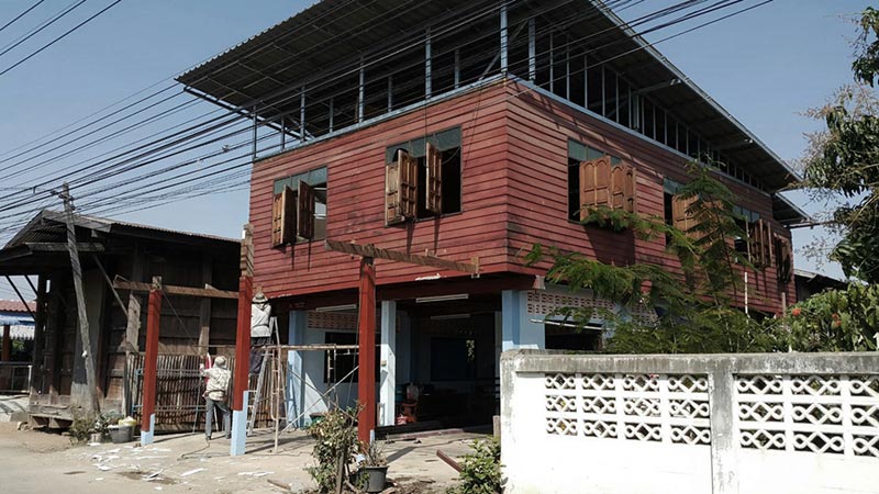 รีโนเวทบ้านครึ่งปูนครึ่งไม้ รีโนเวทบ้านครึ่งปูนครึ่งไม้
