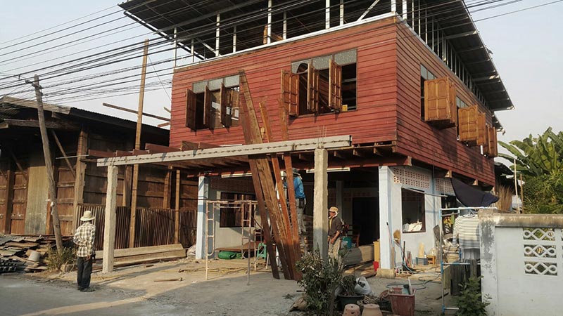 รีโนเวทบ้านครึ่งปูนครึ่งไม้ รีโนเวทบ้านครึ่งปูนครึ่งไม้