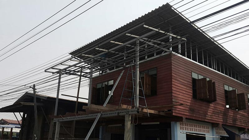 รีโนเวทบ้านครึ่งปูนครึ่งไม้ รีโนเวทบ้านครึ่งปูนครึ่งไม้