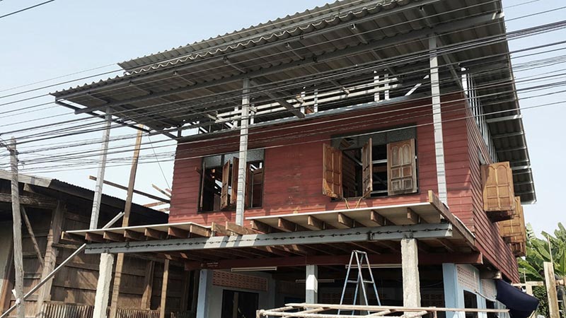 รีโนเวทบ้านครึ่งปูนครึ่งไม้ รีโนเวทบ้านครึ่งปูนครึ่งไม้