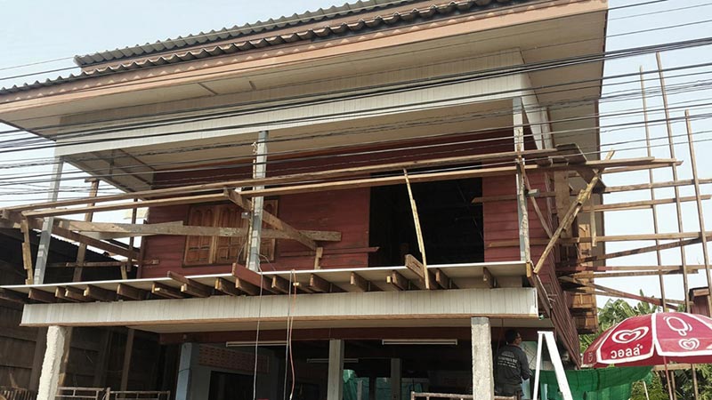รีโนเวทบ้านครึ่งปูนครึ่งไม้ รีโนเวทบ้านครึ่งปูนครึ่งไม้