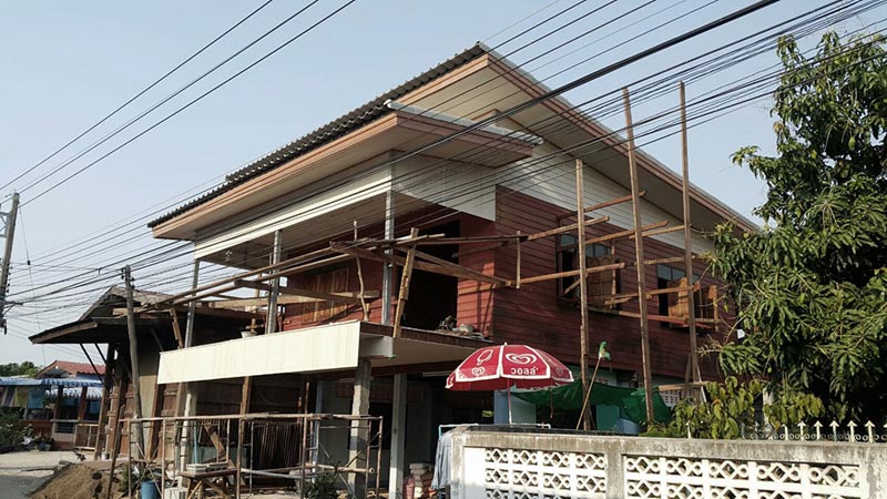 รีโนเวทบ้านครึ่งปูนครึ่งไม้ รีโนเวทบ้านครึ่งปูนครึ่งไม้