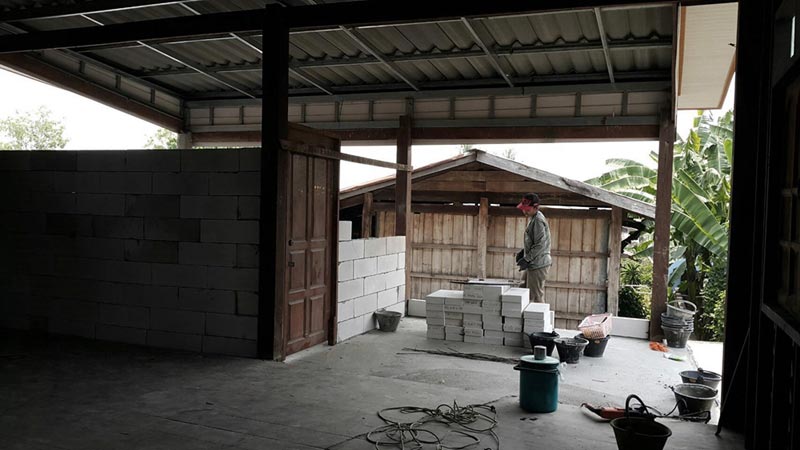 รีโนเวทบ้านครึ่งปูนครึ่งไม้ รีโนเวทบ้านครึ่งปูนครึ่งไม้