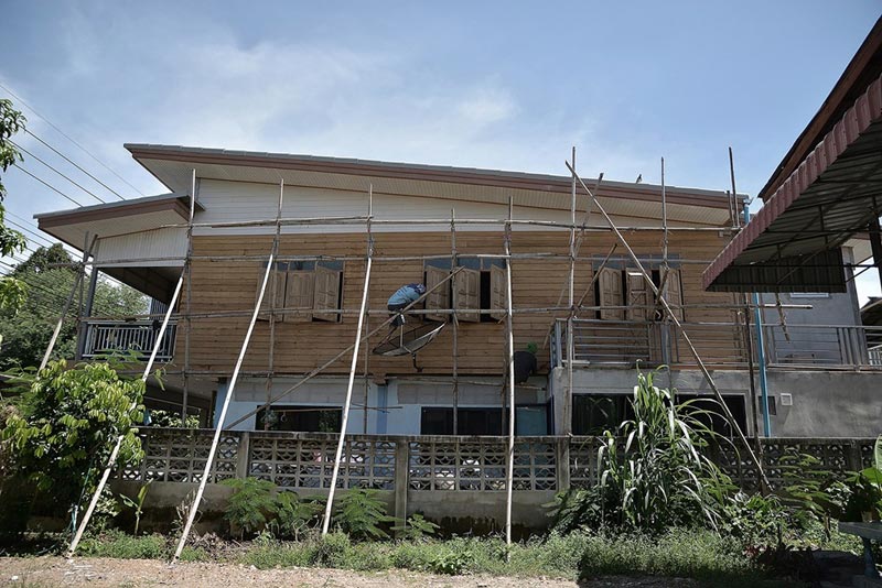 รีโนเวทบ้านครึ่งปูนครึ่งไม้ รีโนเวทบ้านครึ่งปูนครึ่งไม้