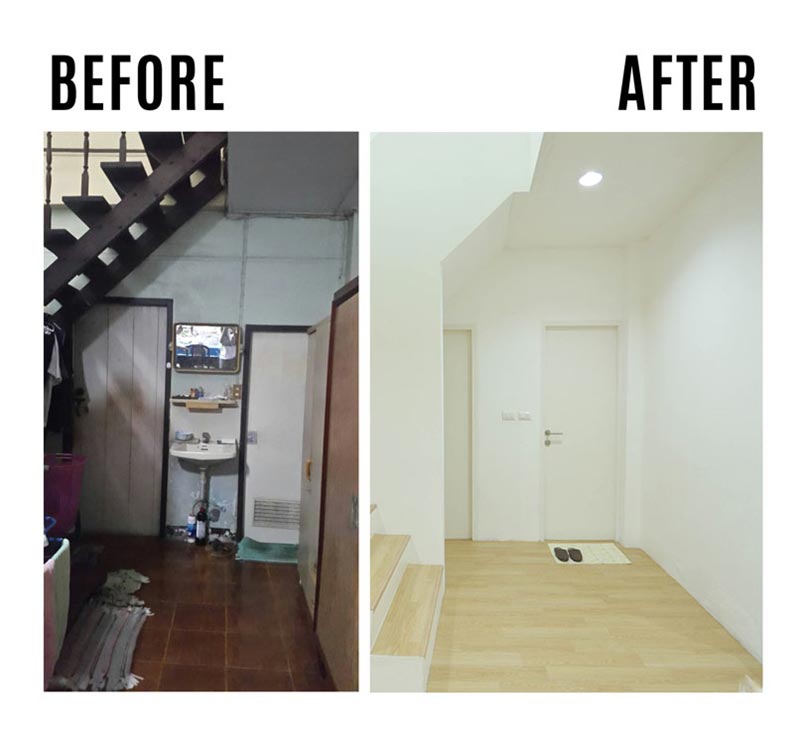 รีโนเวทบ้านครึ่งปูนครึ่งไม้ รีโนเวทบ้านครึ่งปูนครึ่งไม้